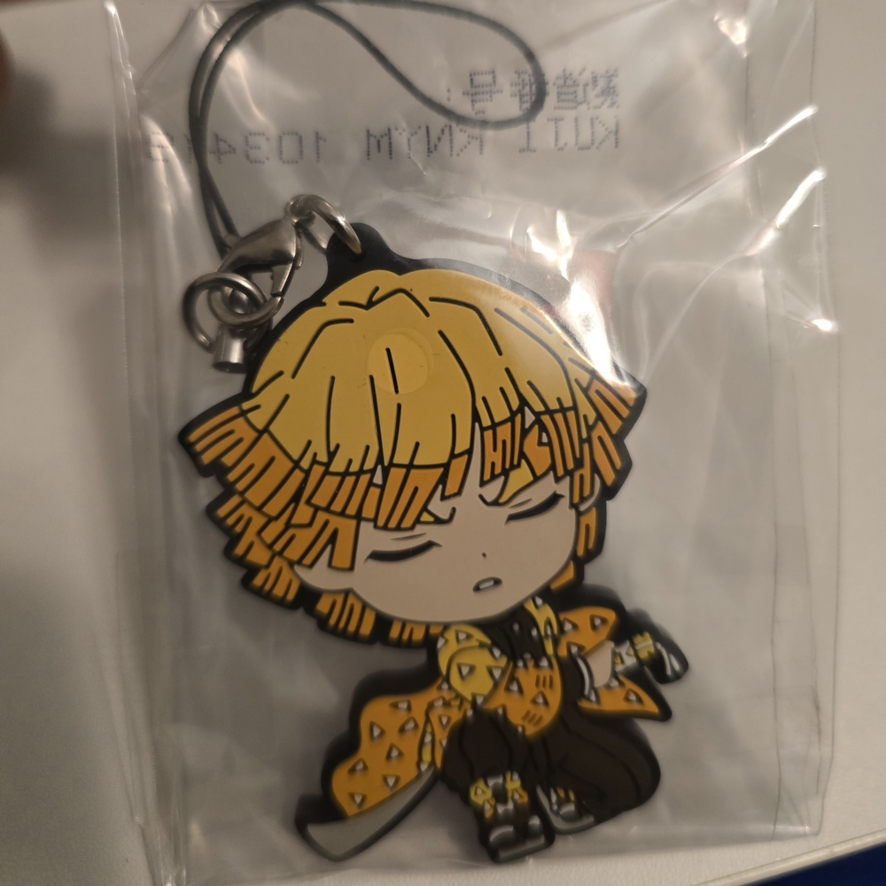 Anime Character Keychain - Orange - Picture 2 of 2